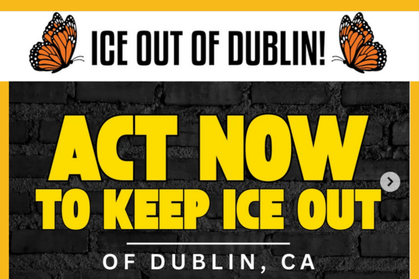 ICE out of Dublin Public Comment Campaign